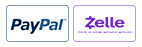 We Accept Cash, Checks, PayPal and Zelle